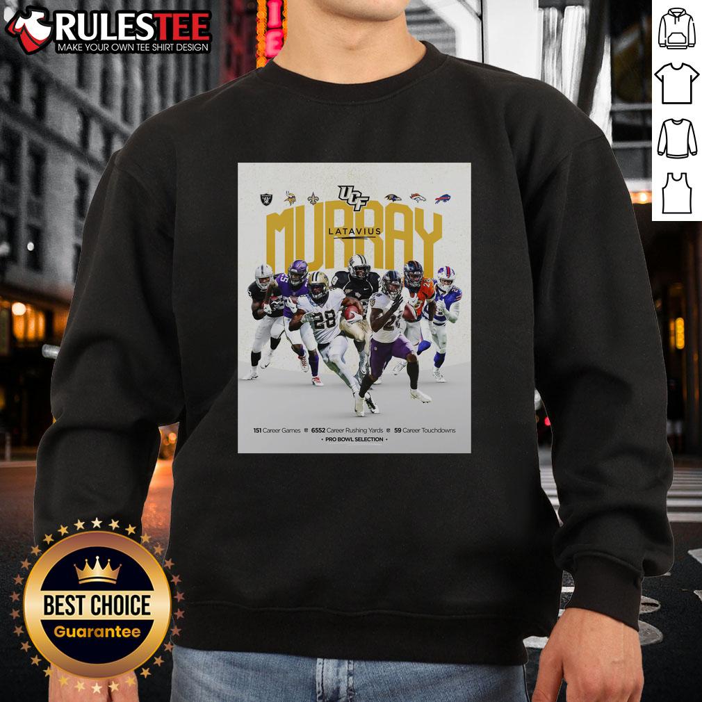 Nice UCF Knights Football Murray Latavius Player T-Shirt - Image 5