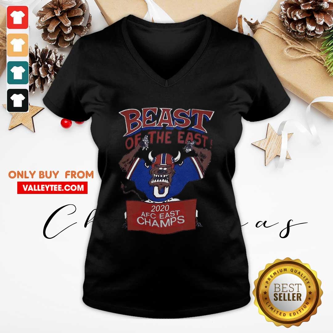 Happy Beast Of The East 2020 Afc East Champs Shirt - Image 2