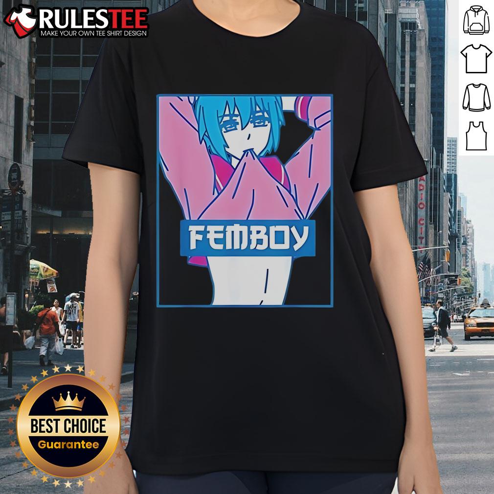 Official Femboy Aesthetic Pastel Yaoi Anime T-Shirt - Image 3