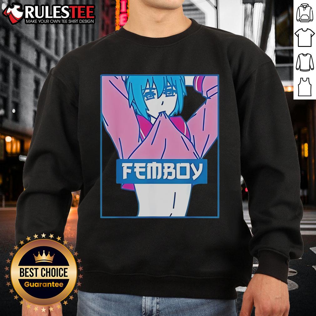 Official Femboy Aesthetic Pastel Yaoi Anime T-Shirt - Image 5