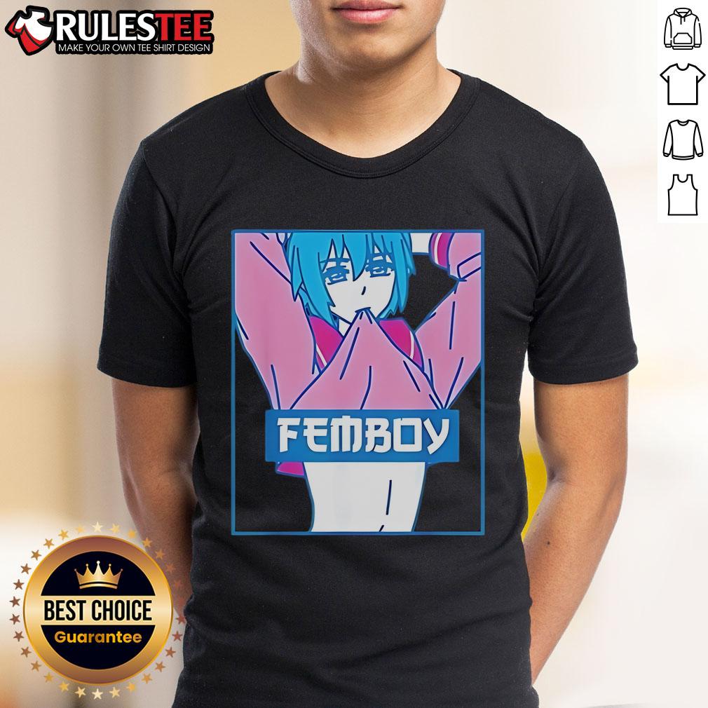 Official Femboy Aesthetic Pastel Yaoi Anime T-Shirt