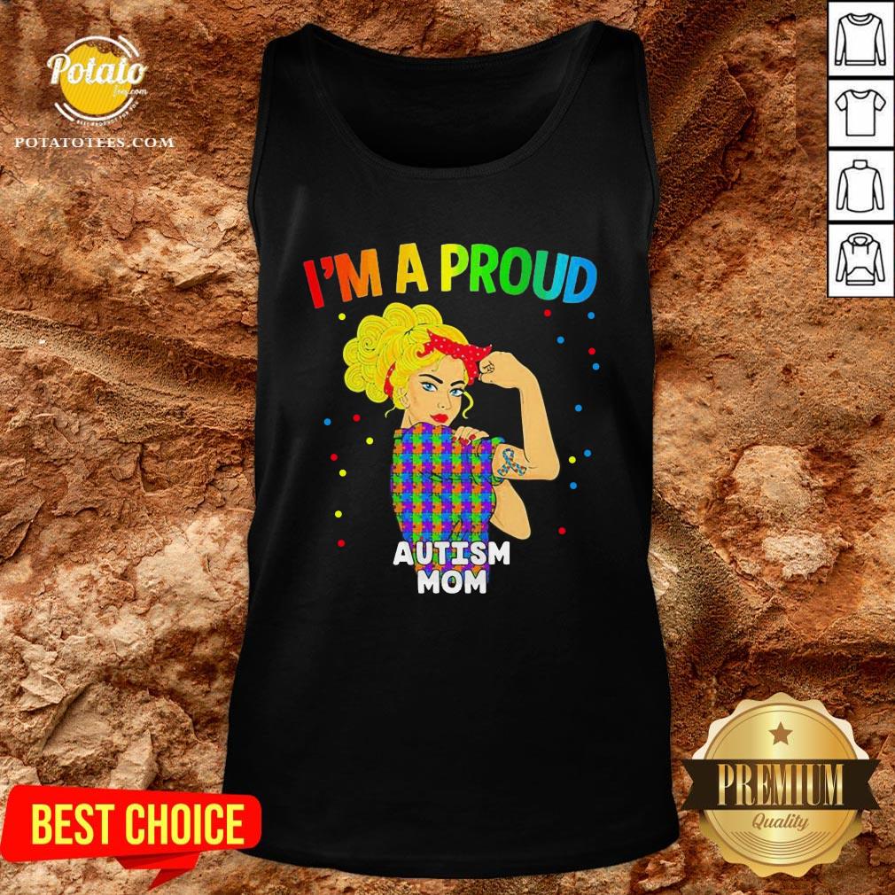 Nice Im A Proud Autism Mom Shirt - Image 3