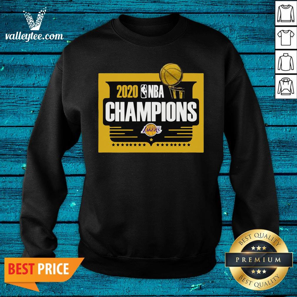 2020 Nba Champions Los Angeles Lakers Shirt - Image 5
