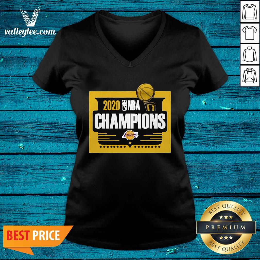 2020 Nba Champions Los Angeles Lakers Shirt - Image 3