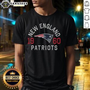 Awesome New England Patriots Heritage Print T-Shirt