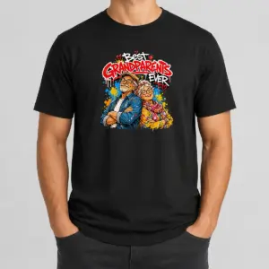 Pretty Hot Grandparents Day Best Grandparents Ever Graffiti Shirt