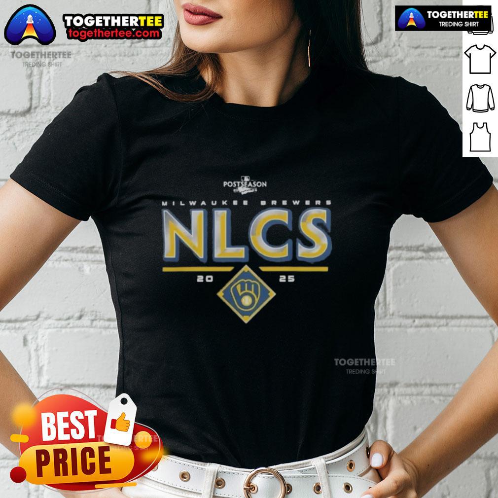 Awesome Milwaukee Brewers 2025 NLCS Division Series Winner Postseason T-Shirt - Image 3