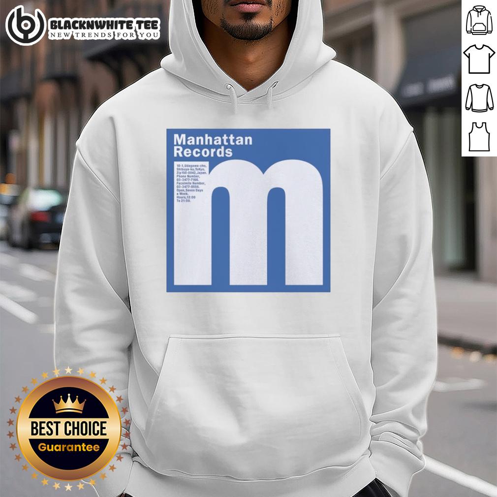 Nice Manhattan Records Shibuya Tokyo Hip-Hop And Rap T-Shirt - Image 2