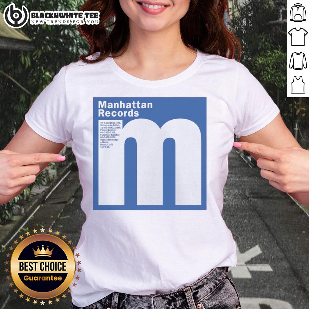 Nice Manhattan Records Shibuya Tokyo Hip-Hop And Rap T-Shirt - Image 3