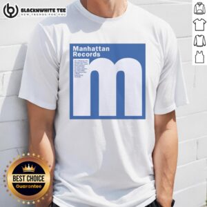 Nice Manhattan Records Shibuya Tokyo Hip-Hop And Rap T-Shirt