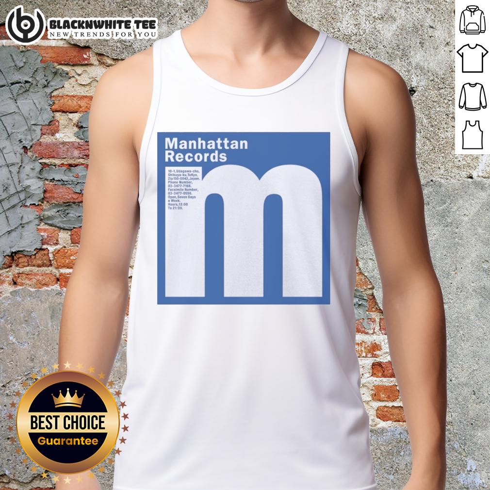 Nice Manhattan Records Shibuya Tokyo Hip-Hop And Rap T-Shirt - Image 4
