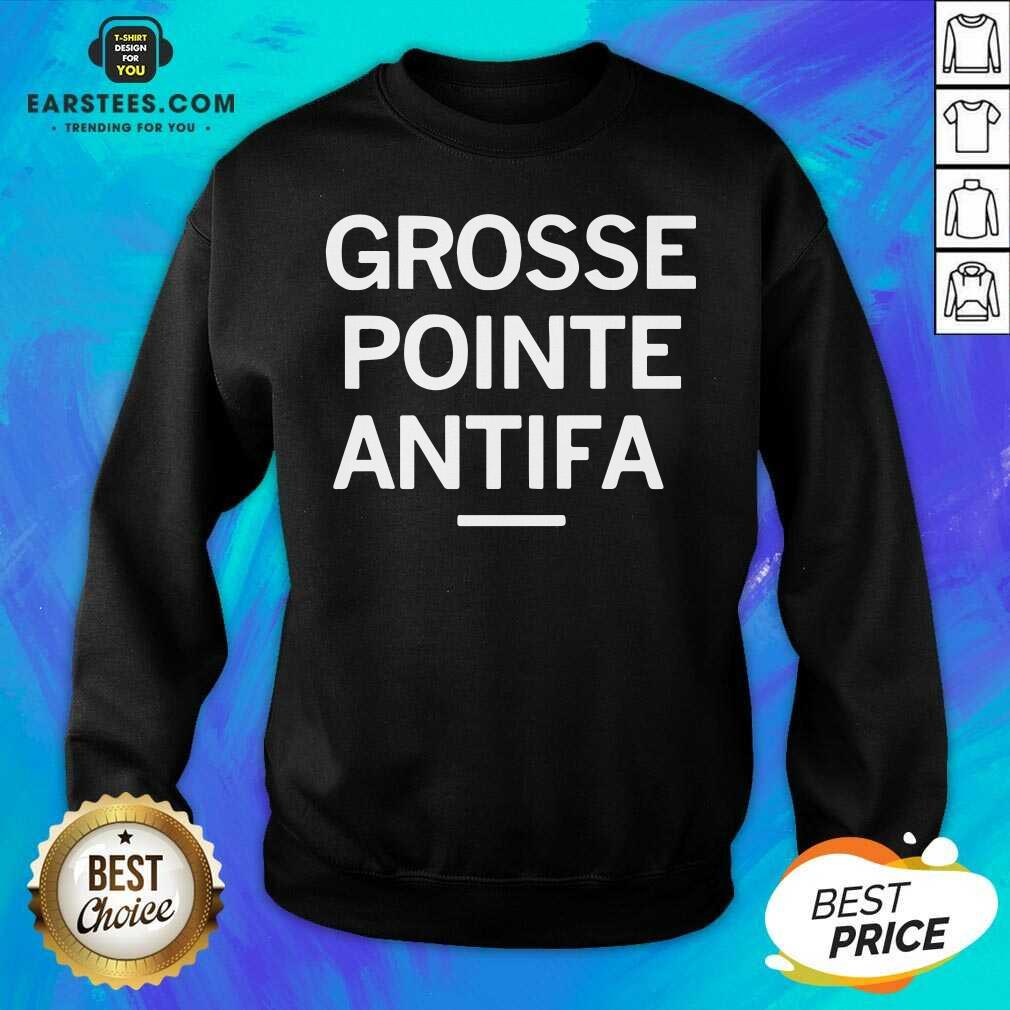 Official Grosse Pointe Antifa Shirt - Image 3