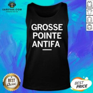 Alternative view of Official Grosse Pointe Antifa Shirt
