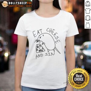Alternative view of Premium Rat Eat Cheese And Sin T-Shirt