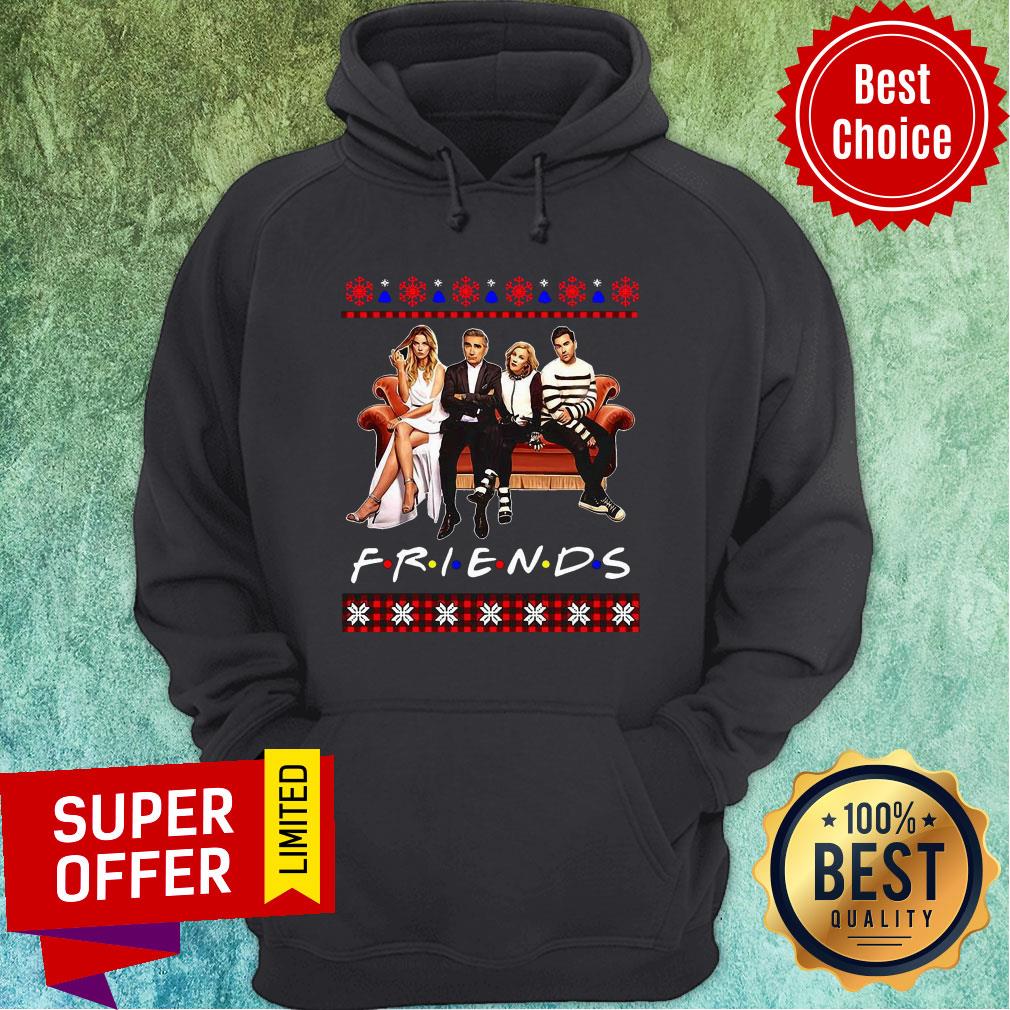 Official Schitt’s Creek And Friends Merry Christmas Ugly Shirt - Image 3