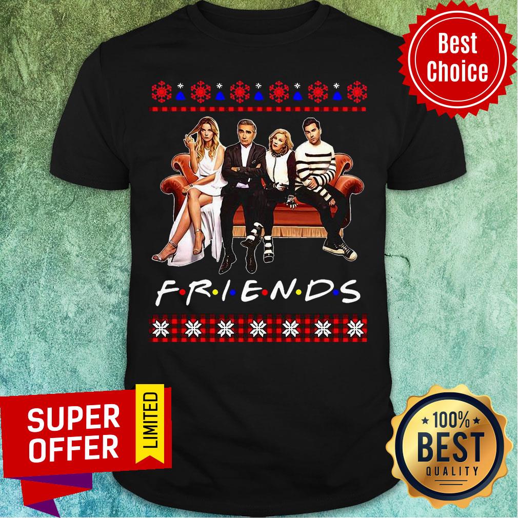 Official Schitt’s Creek And Friends Merry Christmas Ugly Shirt