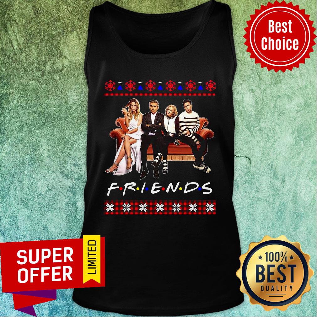 Official Schitt’s Creek And Friends Merry Christmas Ugly Shirt - Image 5