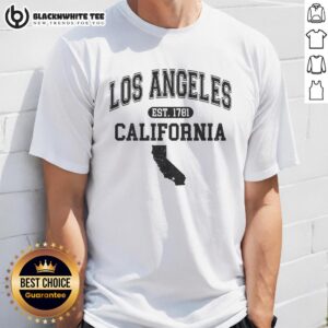 Top Los Angeles California Est 1781 Varsity T-Shirt