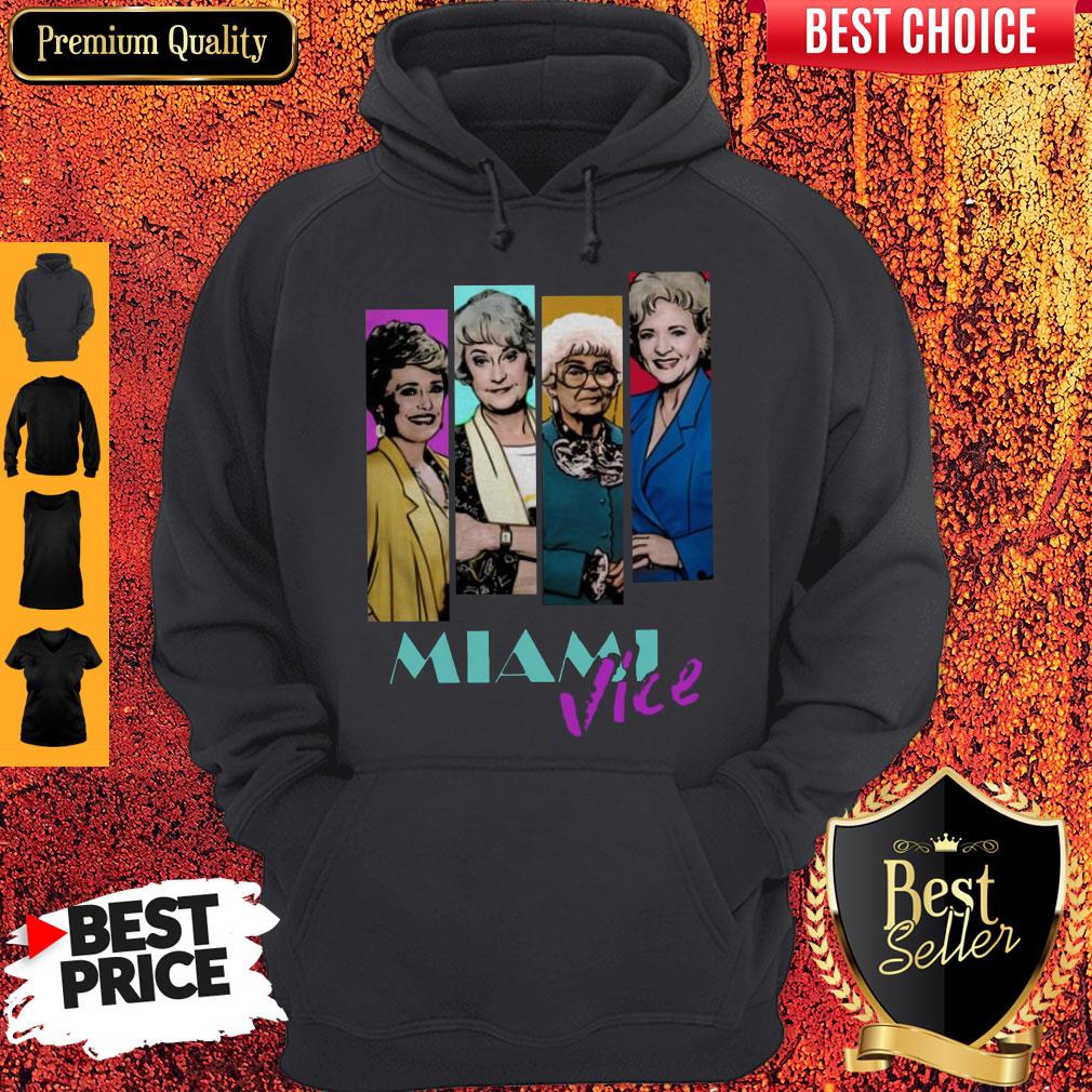 Nice The Golden Girls Miami Vice Shirt - Image 2