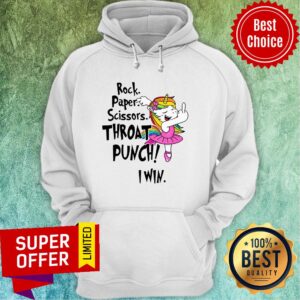 Alternative view of Premium Rock, Paper, Scissors, Throat Punch I Win Shirt