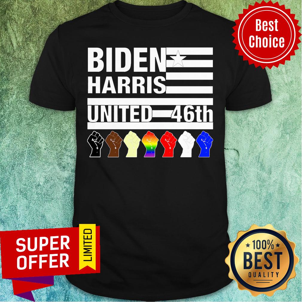 Top Joe Biden Kamala Harris United President Lgbt Us 46th Shirt