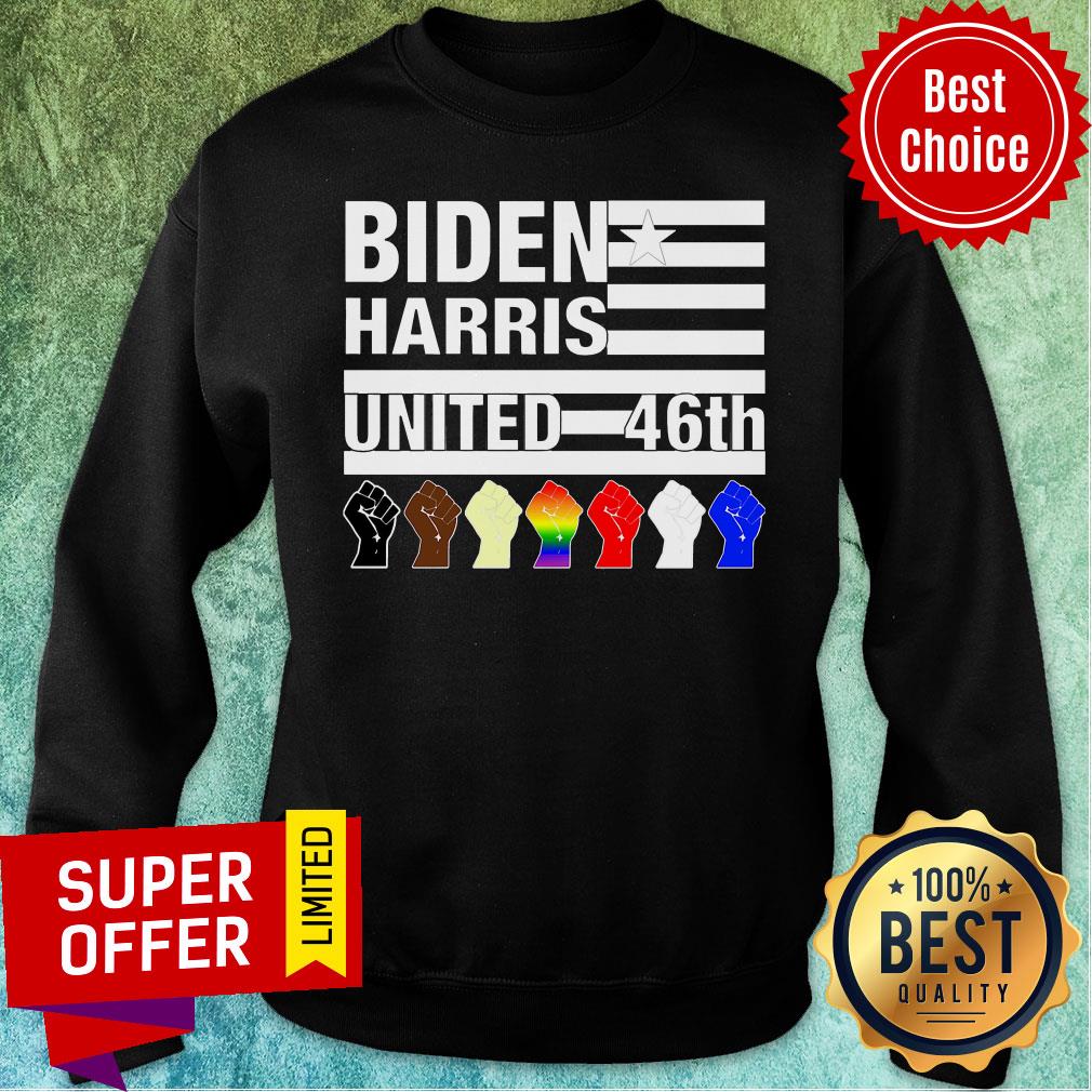 Top Joe Biden Kamala Harris United President Lgbt Us 46th Shirt - Image 4
