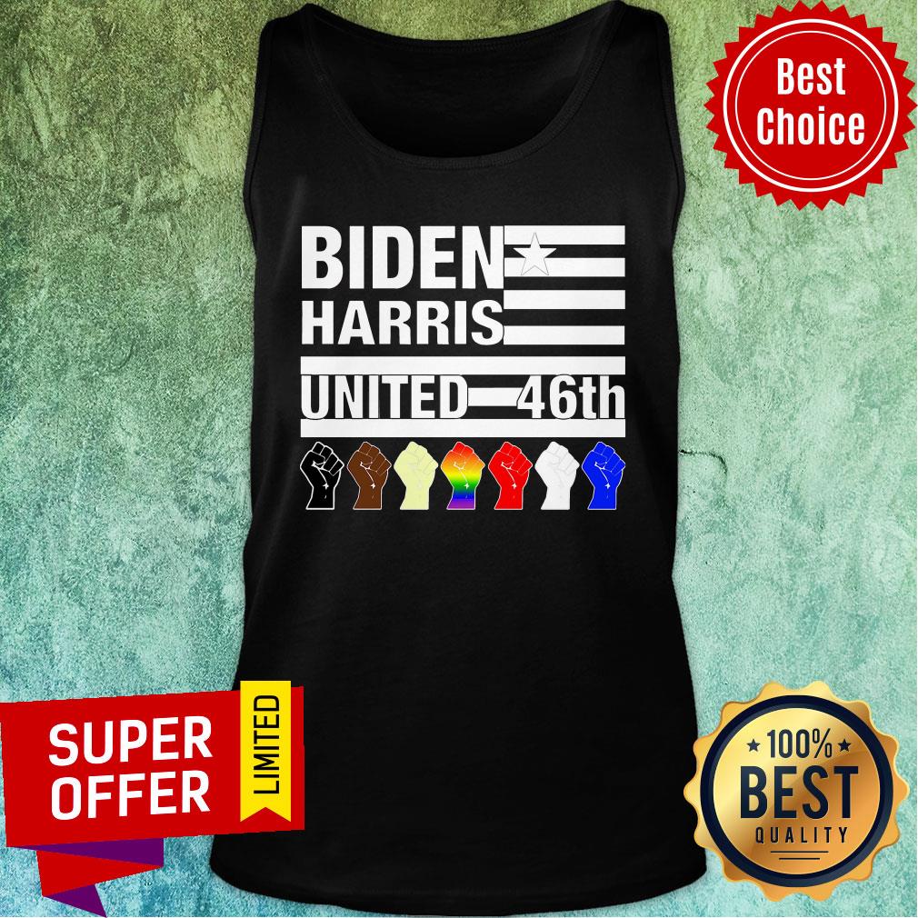 Top Joe Biden Kamala Harris United President Lgbt Us 46th Shirt - Image 3