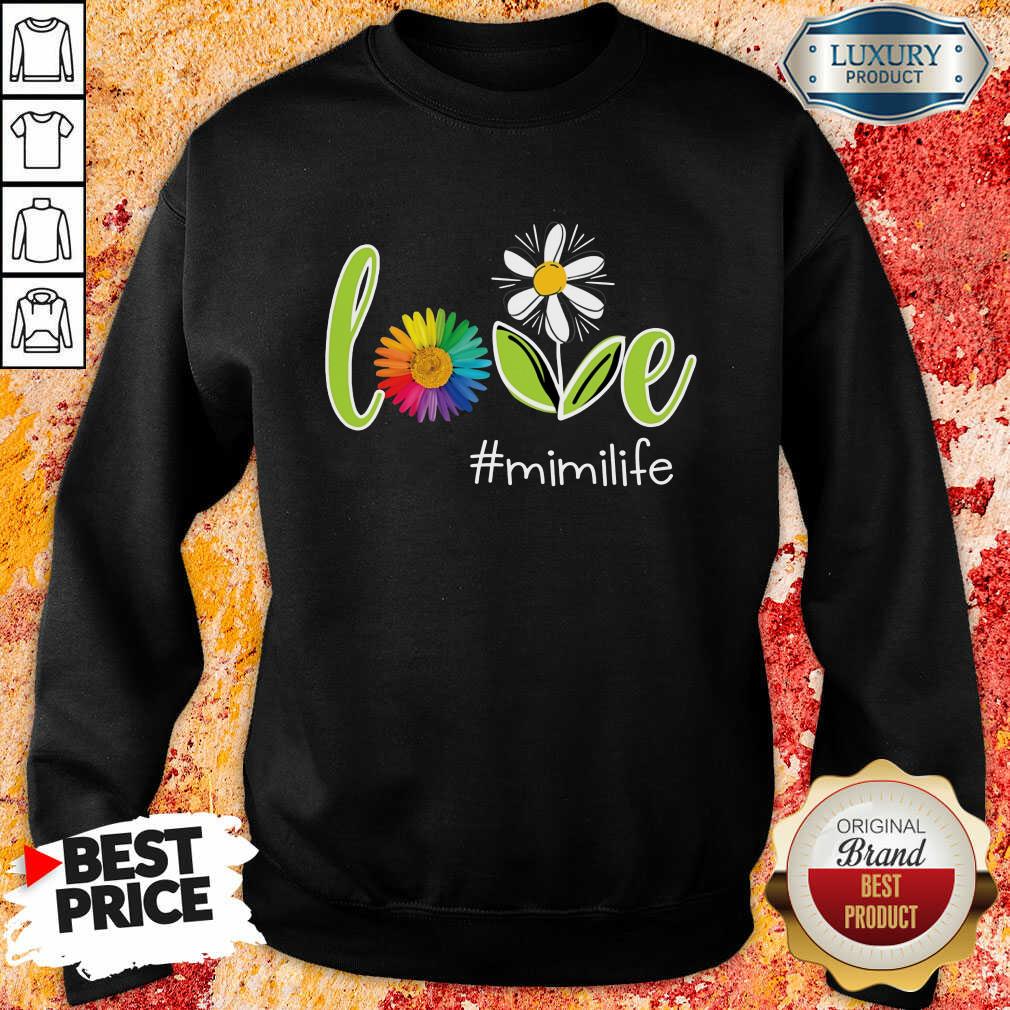 LGBT Flower Love Mimi Life Shirt - Image 4