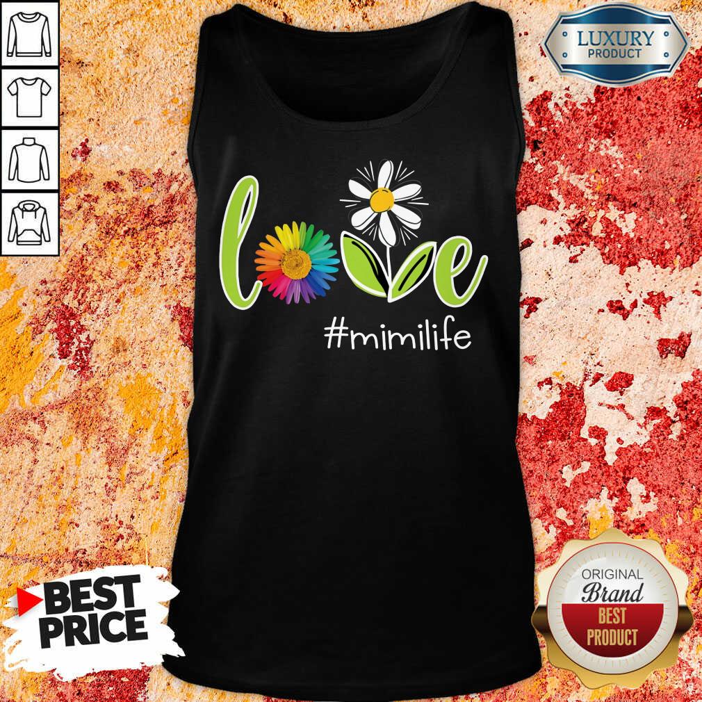 LGBT Flower Love Mimi Life Shirt - Image 3