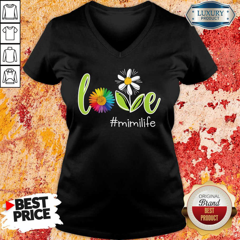 LGBT Flower Love Mimi Life Shirt - Image 2