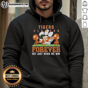Alternative view of Pretty Peanuts Clemson Tigers Forever Not Just When We Win T-Shirt