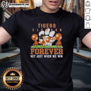 Pretty Peanuts Clemson Tigers Forever Not Just When We Win T-Shirt