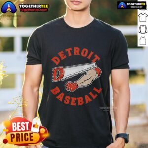 Top Detroit Tigers Baseball Bone Saw T-Shirt
