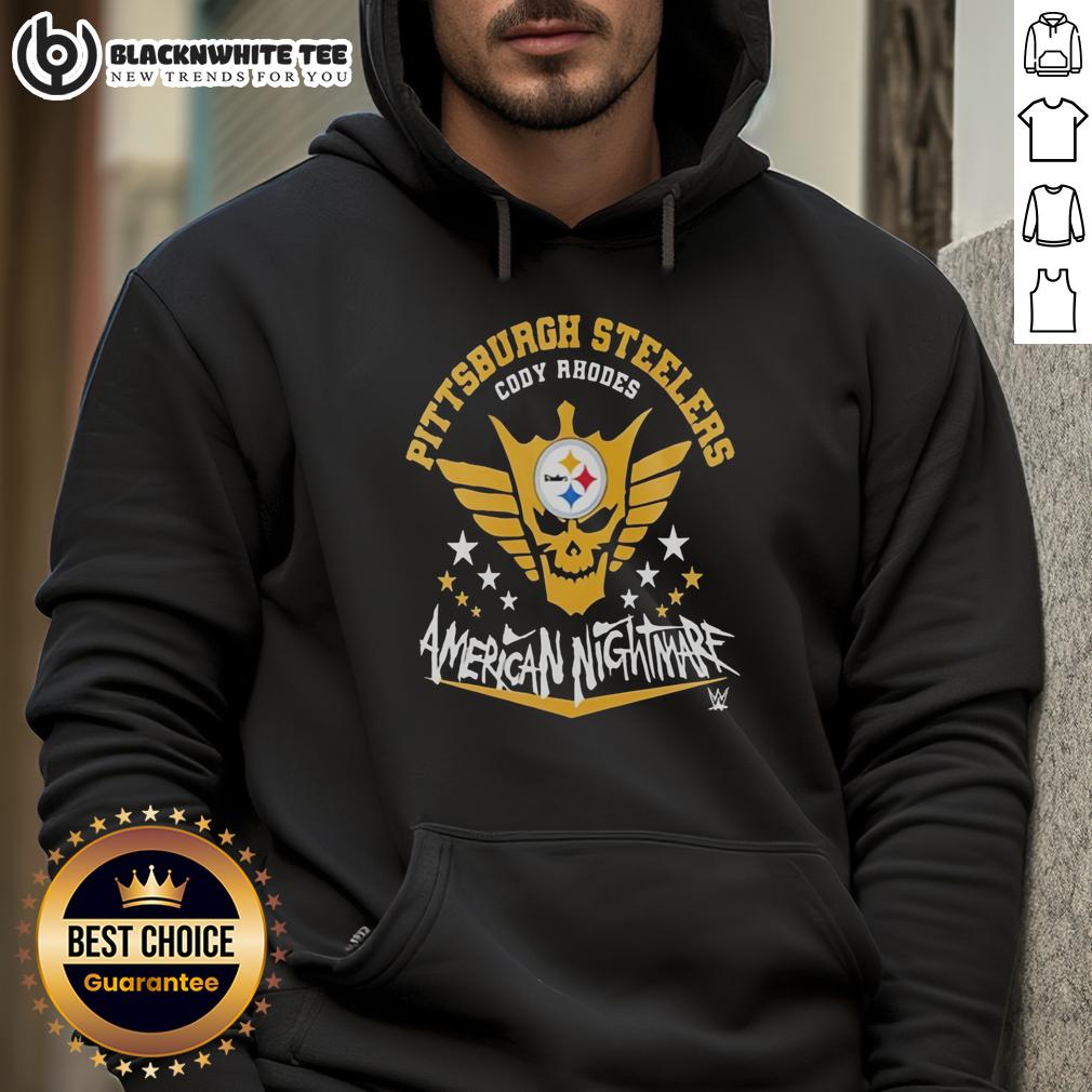 Top Pittsburgh Steelers Cody Rhodes American Nightmare T-Shirt - Image 2