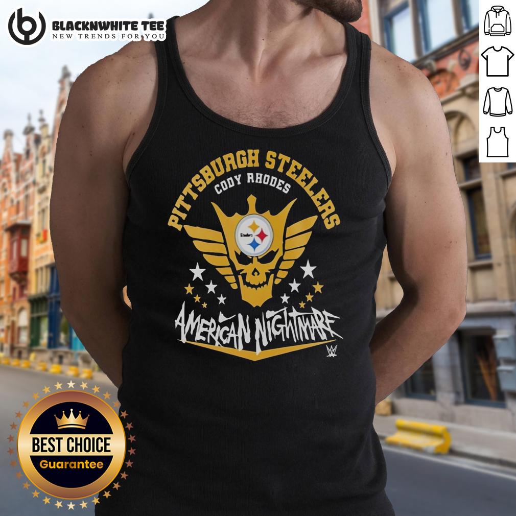 Top Pittsburgh Steelers Cody Rhodes American Nightmare T-Shirt - Image 4