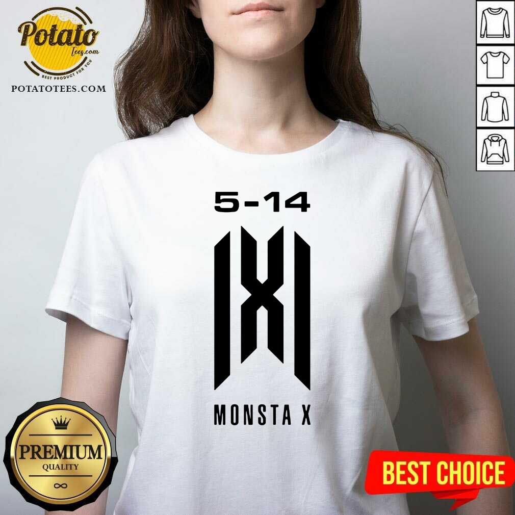 Perfect Monsta X Merch Monsta X 5-14 Anniversary Shirt - Image 2