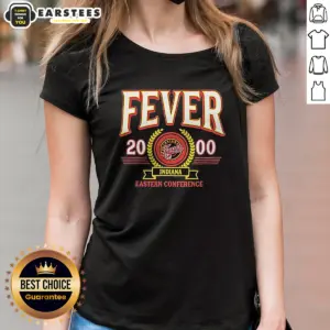 Alternative view of Pretty Indiana Fever 2000 Eastern Conference Shirt