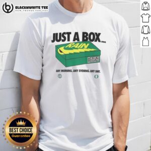 Top Oregon Ducks Just A Box Any Morning Any Evening Any Day T-Shirt