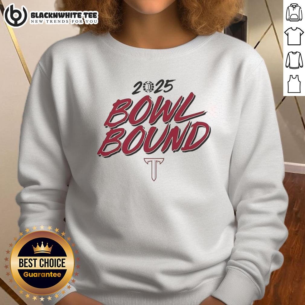 Top Troy Trojans Football 2025 Bowl Bound T-Shirt - Image 5