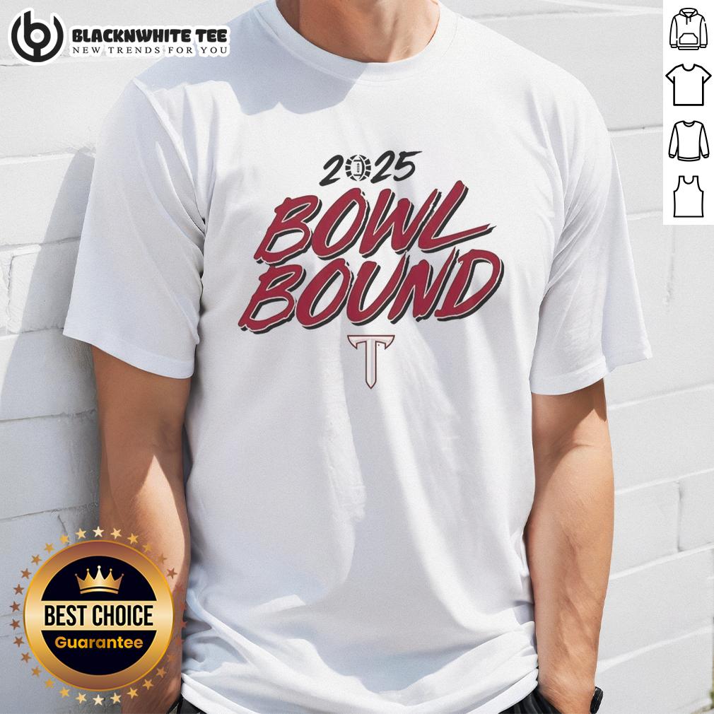 Top Troy Trojans Football 2025 Bowl Bound T-Shirt