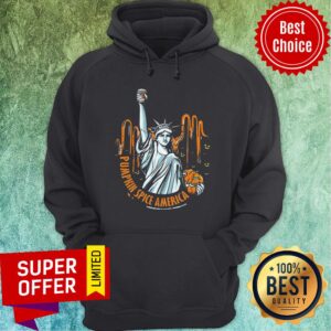 Alternative view of Top Pumpkin Spice Of America Pumpkin Halloween Evil Shirt