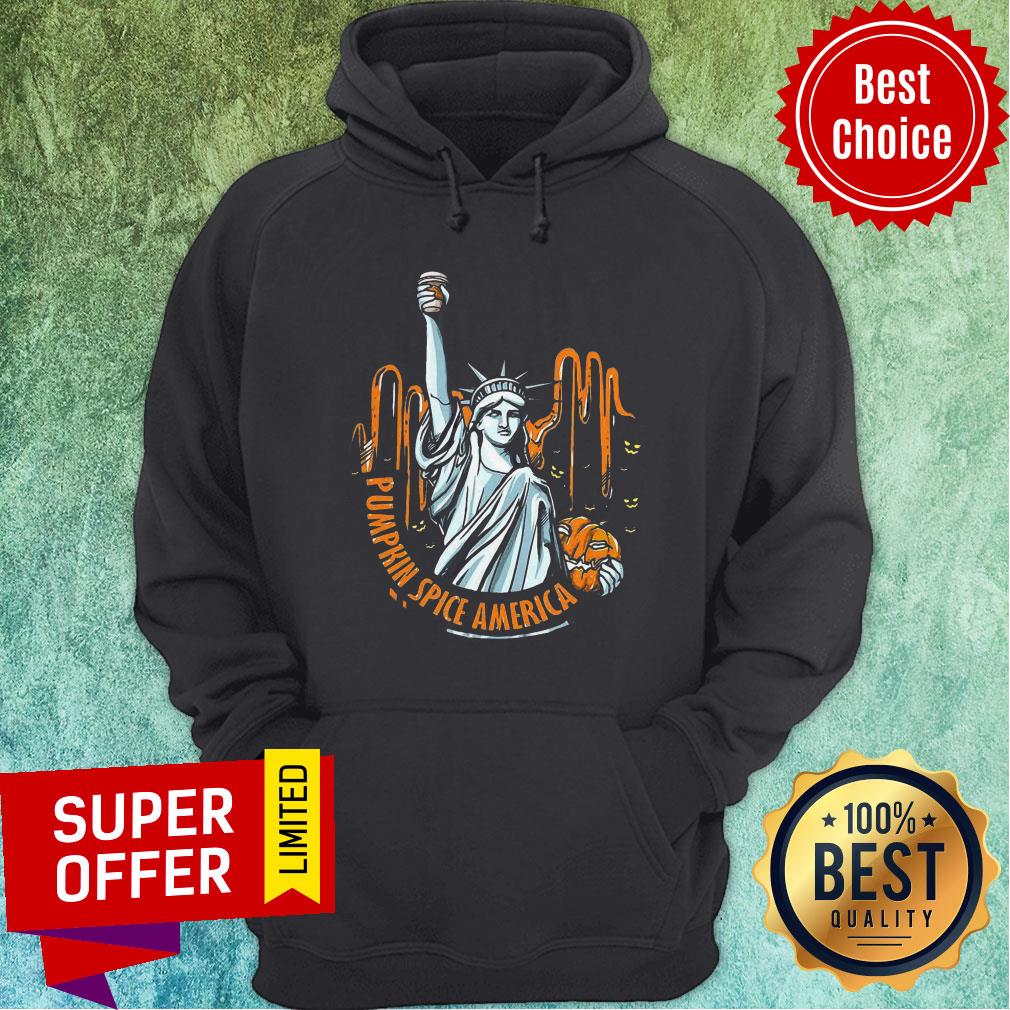 Top Pumpkin Spice Of America Pumpkin Halloween Evil Shirt - Image 2