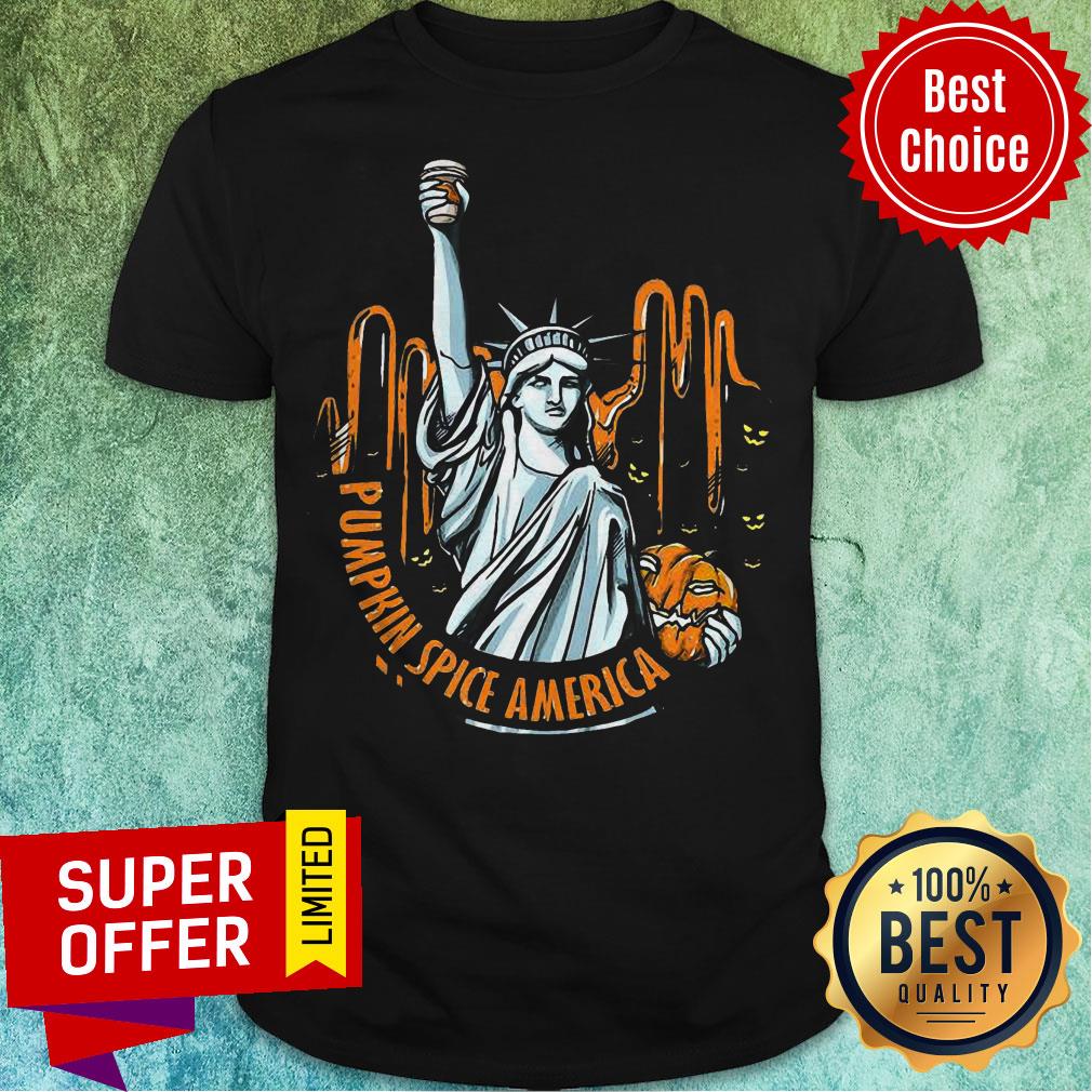 Top Pumpkin Spice Of America Pumpkin Halloween Evil Shirt