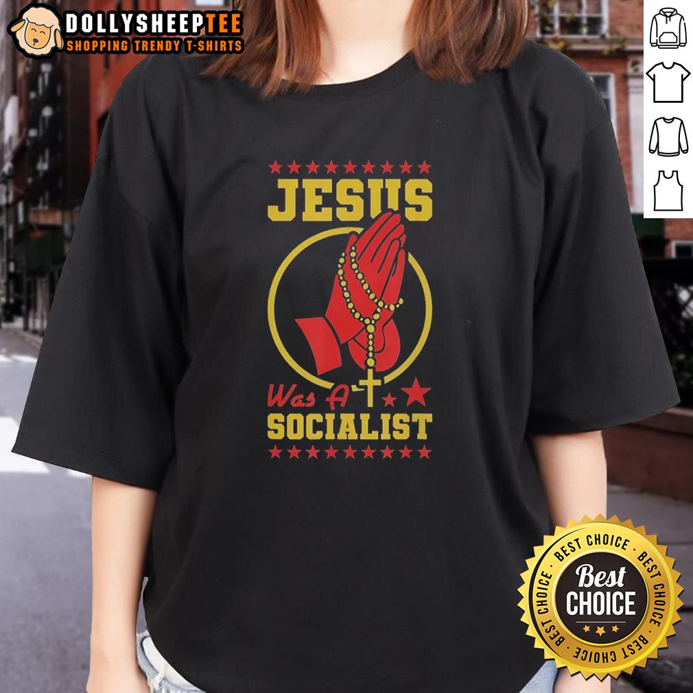 Official Jesus Was A Socialist T-Shirt - Image 3