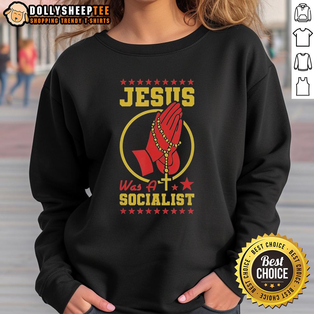 Official Jesus Was A Socialist T-Shirt - Image 5