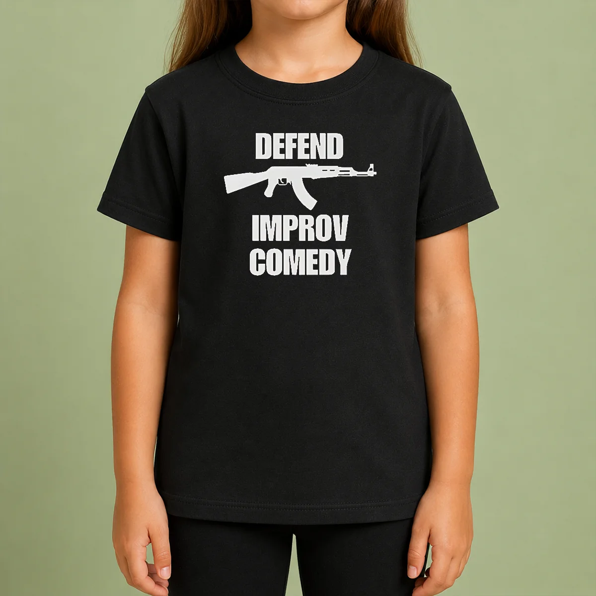 Funny Defend Improv Comedy Shirt - Image 9