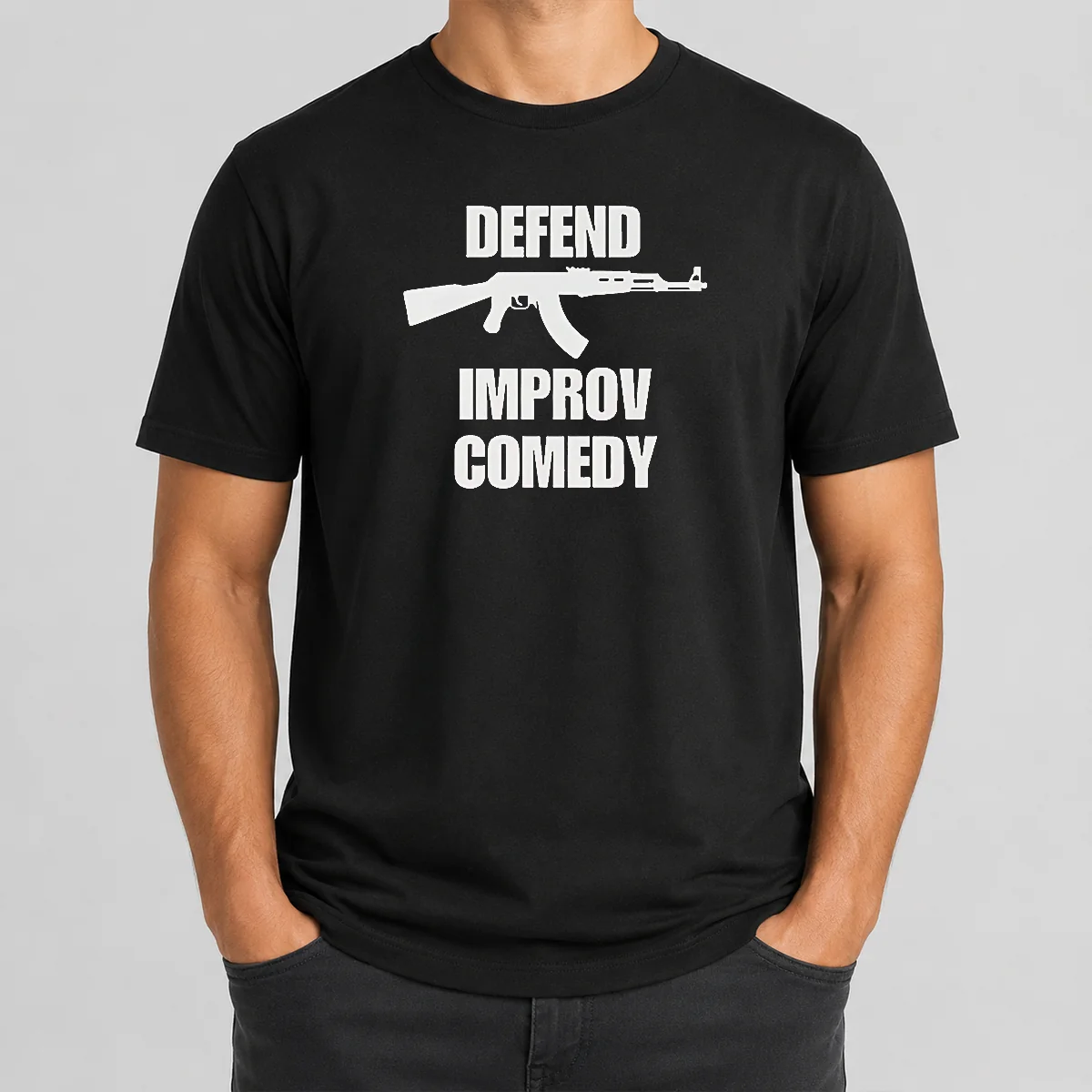 Funny Defend Improv Comedy Shirt