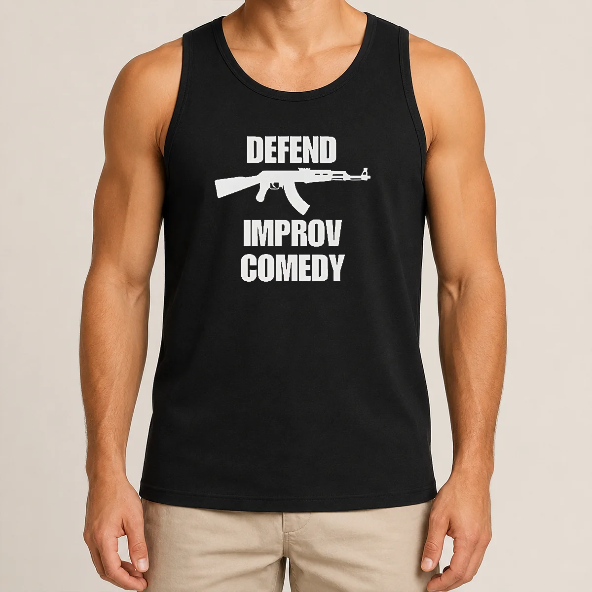 Funny Defend Improv Comedy Shirt - Image 3