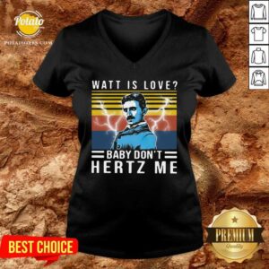 Alternative view of Official Watt Love Baby Don’t Hertz Me Vintage Shirt