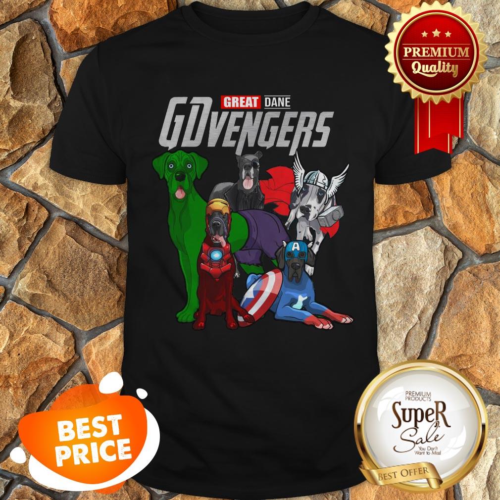 Nice Marvel Great Dane GDvengers Avengers Endgame shirt